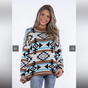 Savanna Jane Aztec Sweater